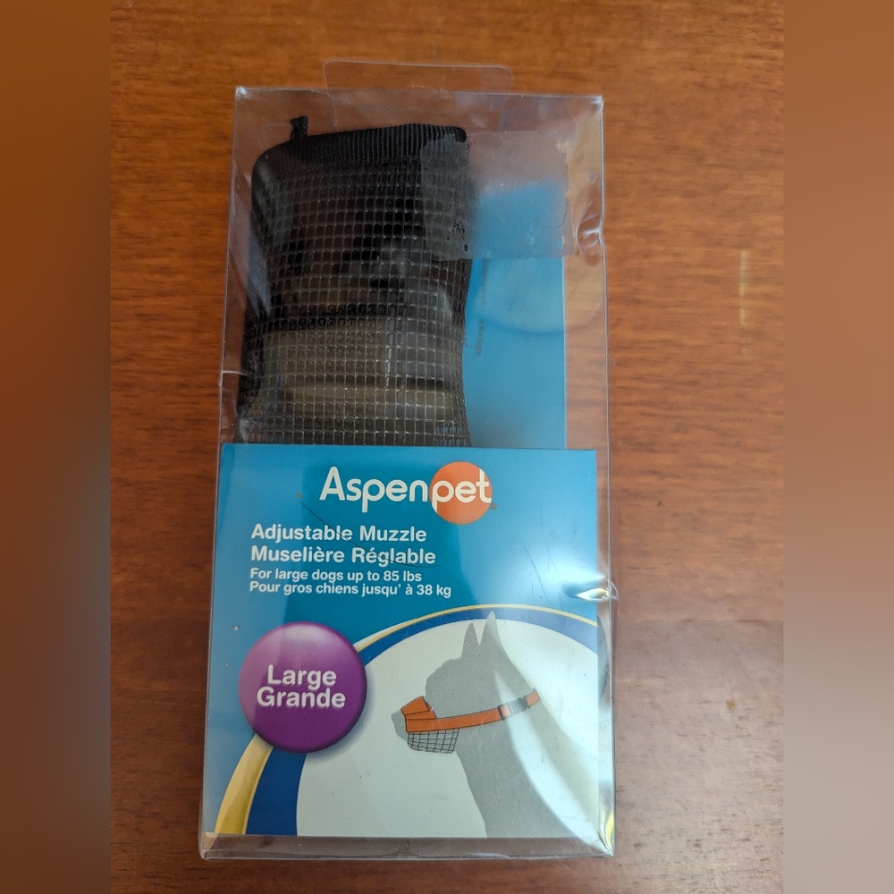 Aspen Pet Adjustable Muzzle for Dogs